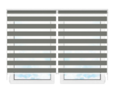 Рулонные шторы мини День Ночь Делия 136 цена. Купить в «Мастерская Жалюзи»