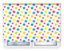 Стандартные рулонные шторы Звёздочки цена. Купить в «Мастерская Жалюзи»