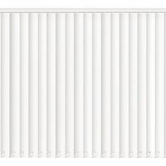 Вертикальные алюминиевые жалюзи белый глянец