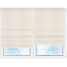 Римские шторы Флекси кремовый Compact