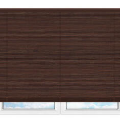 Бамбуковые горизонтальные жалюзи - 304 венге