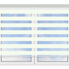 Стандартные рулонные шторы День Ночь Бергамо 201